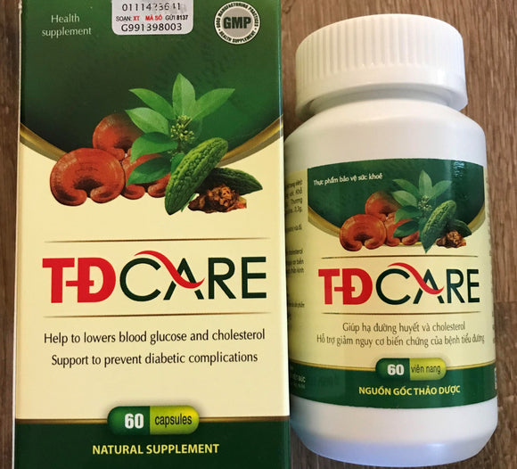 TDCARE (lower blood sugar and cholesterol supplements)